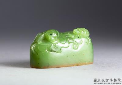 图片[2]-Jade seal inscribed with “Moyunshi”, Qing dynasty, Qianlong reign (1736-1795)-China Archive